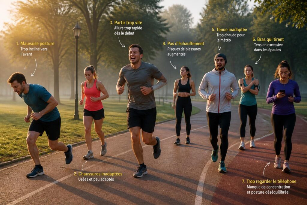 Débuter la course à pied : 7 erreurs classiques à éviter