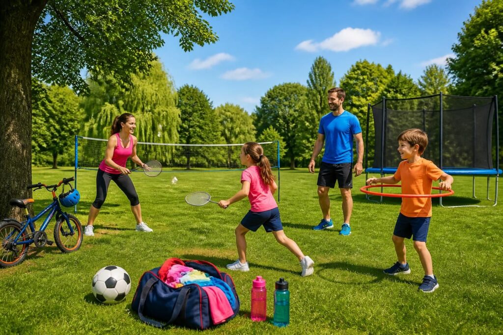 Organiser une journée multisports en famille : idées et matériel