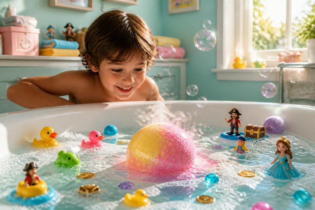 découvrez notre sélection de boules de bain pour enfants, remplies des meilleures surprises et jouets amusants pour rendre le bain ludique et magique.