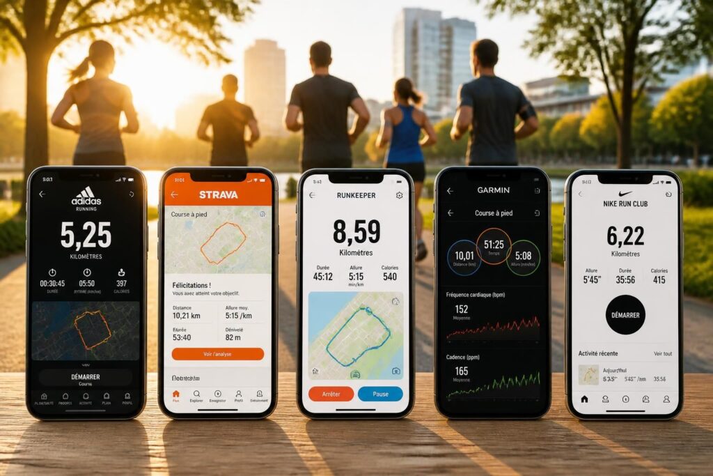 découvrez notre comparatif des meilleures applis de course à pied pour améliorer vos performances, suivre vos progrès et rester motivé lors de vos entraînements.