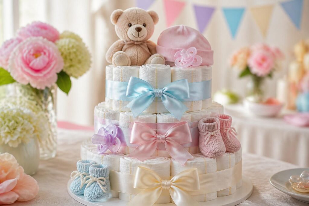 découvrez nos idées originales de gâteaux couche bébé, parfaits pour célébrer une baby shower ou une naissance avec style et douceur.