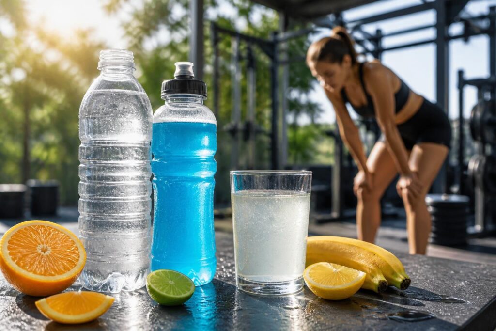 découvrez l'importance de l'hydratation et les boissons de l'effort : eau, isotoniques et électrolytes pour optimiser vos performances et récupération.