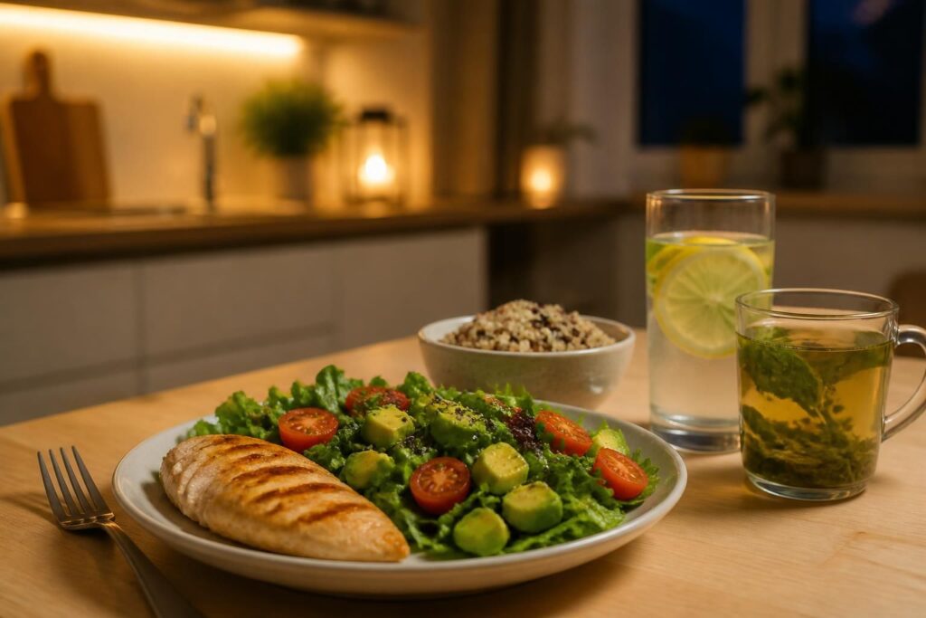 découvrez quoi manger le soir pour perdre du poids efficacement tout en évitant la faim et en favorisant un sommeil réparateur.