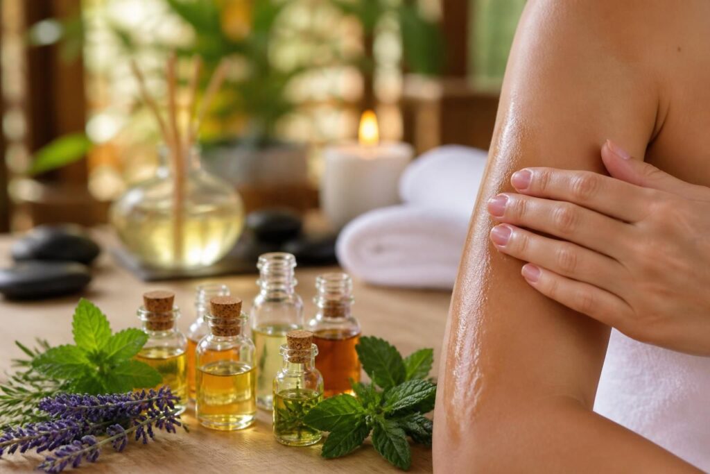 Huile essentielle et douleurs musculaires : quelles huiles pour soulager contractures et spasmes