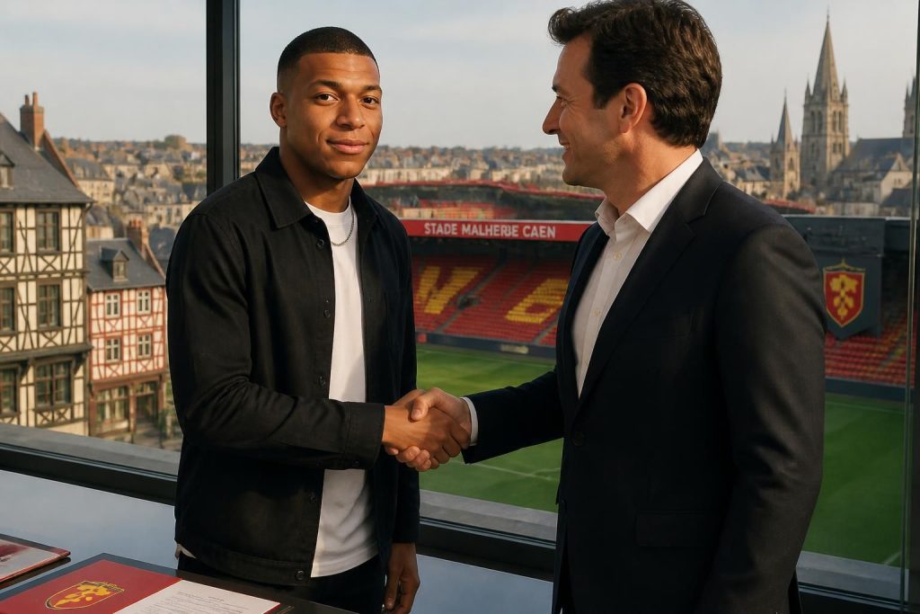 Mbappé Caen : origine, rachat et liens avec le club normand expliqués